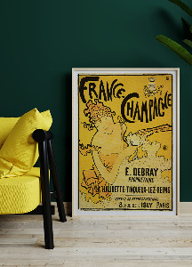 Poster Francúzske šampanské