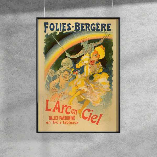 Plagát na stenu Folies Bergère II