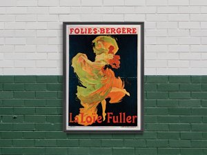 Plagát Folies Bergere, Loie Fuller