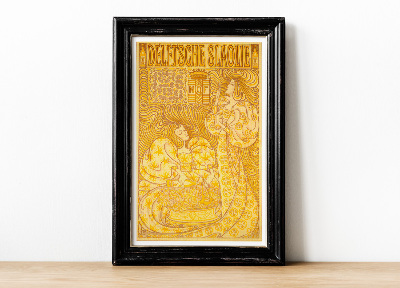 Poster Delft šalátový olej