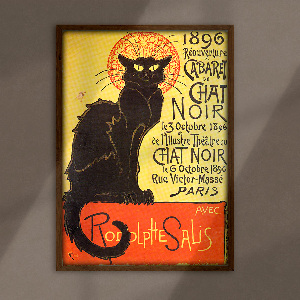 Poster Kabaret du Chat Noir v Paríži