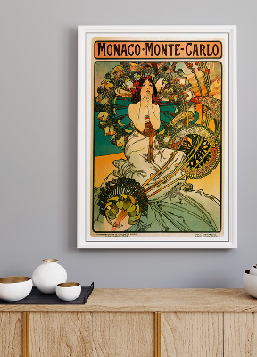 Poster Monako Monte Carlo