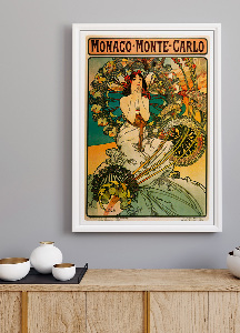 Poster Monako Monte Carlo