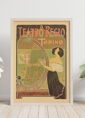 Poster Teatro Regio, Turín