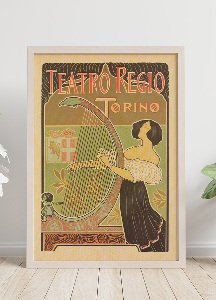 Poster Teatro Regio, Turín