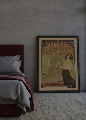 Poster Teatro Regio, Turín