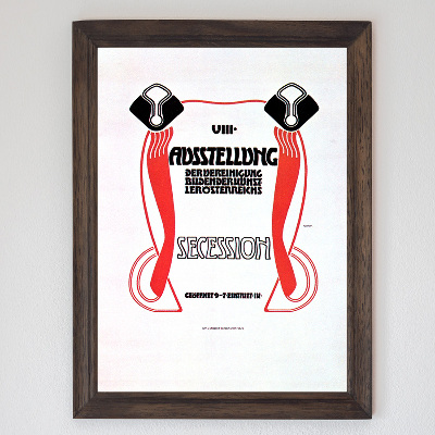 Poster Ôsma secesná výstava