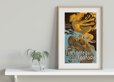 Poster Bezpečnostné zápalky