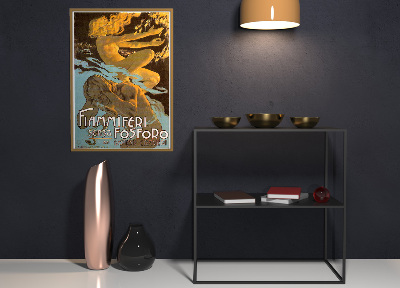 Poster Bezpečnostné zápalky