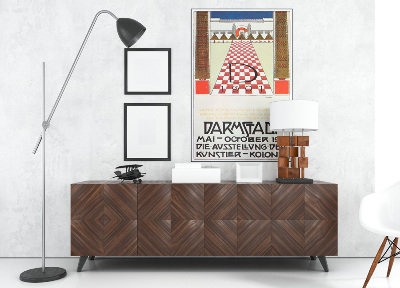 Poster Výstava Ein Document deutscher Kunst Darmstadt II