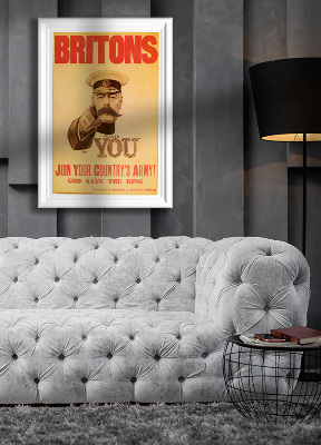 Poster Briti, pridajte sa k zelenej armáde