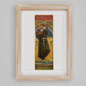 Poster Hamlet, Sarah Bernhardt