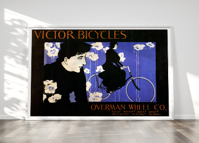 Poster Victor Bicycles, Overman Wheel Co