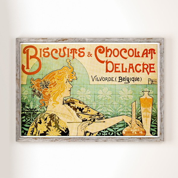 Plagát Sušienky a Chocolat Delacre