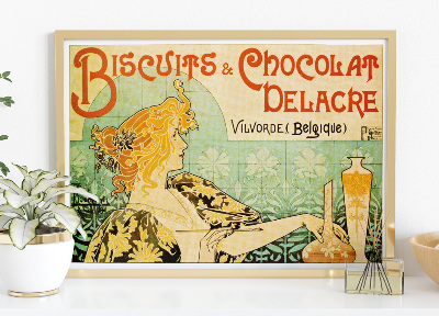Plagát Sušienky a Chocolat Delacre