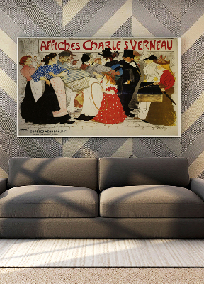 Plagát na stenu Affiches Charles Verneau, La Rue