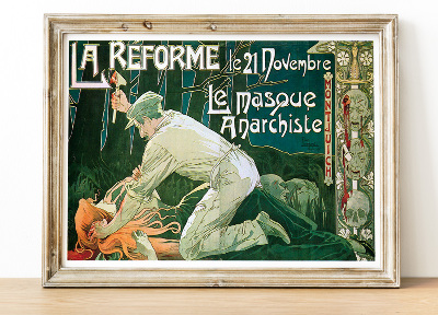 Poster Le Masque Anarchiste