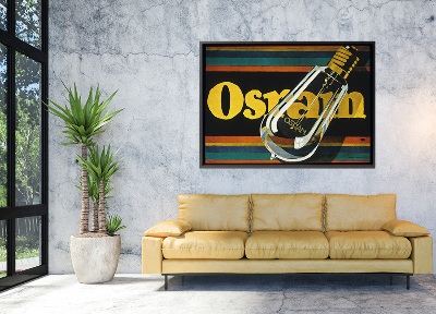Plagát Osram, elektrické žiarovky