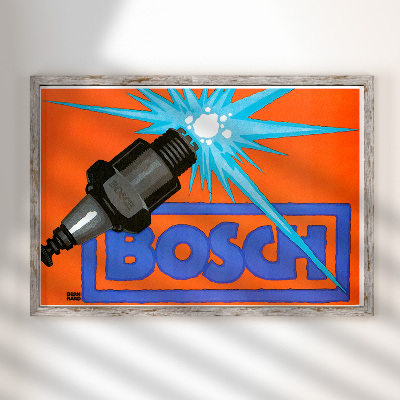Poster Bosch, zapaľovacie sviečky