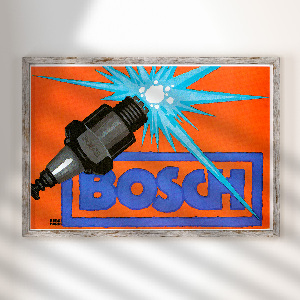Poster Bosch, zapaľovacie sviečky