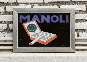 Plagát na stenu Manoli, cigarety