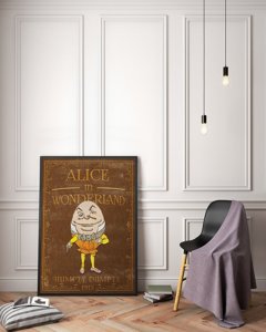 Plagát Alica v krajine zázrakov od Humptyho Dumptyho