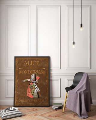 Plagát na stenu Alice in Wonderland Queen of Hearts