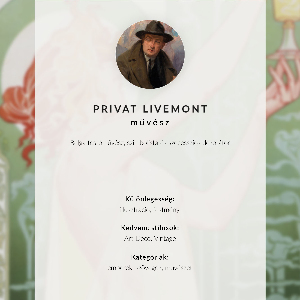 Plagát do izby Absint Robette