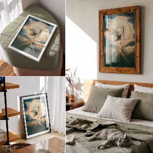 Poster na stenu Starý muž dní