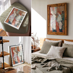 Plagát do obývačky Rue des Moulins