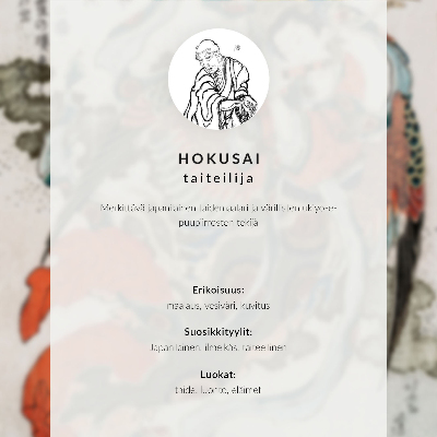Poster na stenu Japonská žena