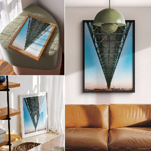 Poster na stenu Pod mostom