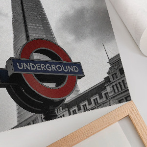 Plagát do obývačky Londýnske metro