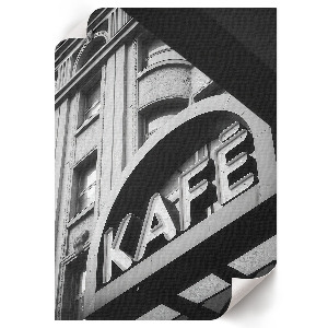 Retro plagát Mestská kaviareň