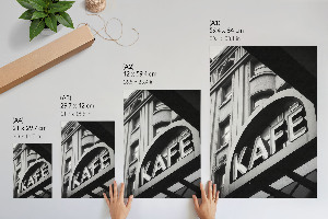 Retro plagát Mestská kaviareň