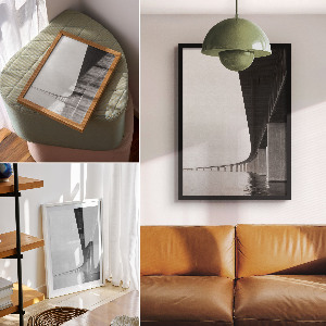 Plagát do izby Most a voda