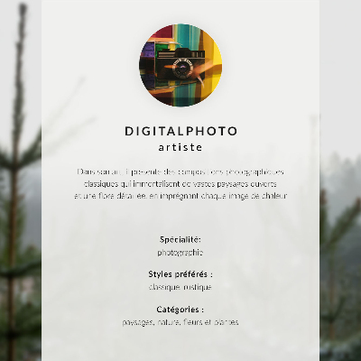 Poster na stenu Osamelý strom