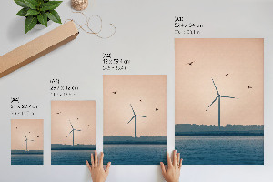 Plagát do izby Pokojná panoráma