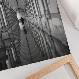 Plagát do obývačky Architektonická symetria