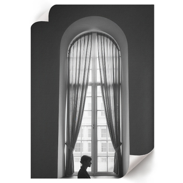 Retro plagát Vintage okno