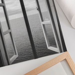 Poster na stenu Otvorené okno