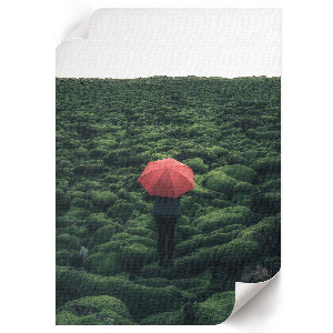 Plagát do obývačky Zelená krajina