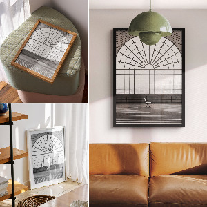 Poster na stenu Minimalistický priestor