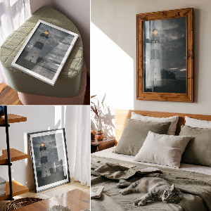 Retro plagát Maják