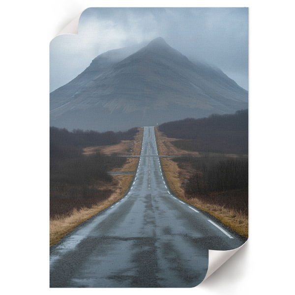 Plagát do izby Horská cesta