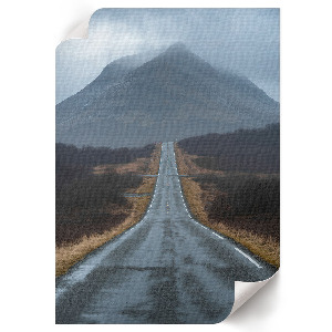 Plagát do izby Horská cesta