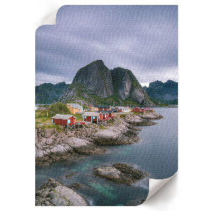 Poster na stenu Horská krajina