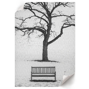 Retro plagát Zimný pokoj