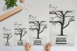 Retro plagát Zimný pokoj