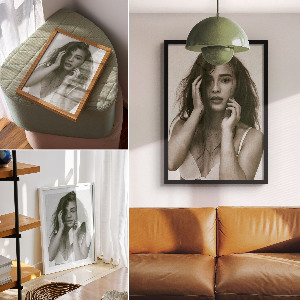 Plagát do izby Elegantný portrét